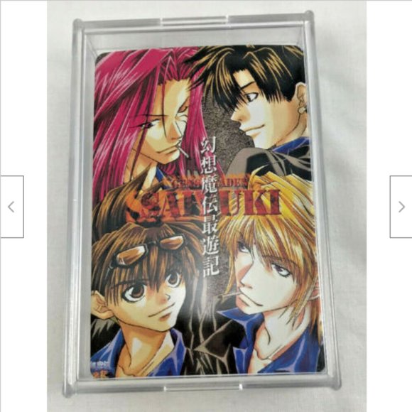 Saiyuki Anime Gaming Playing Cards Deck NEW in box - Picture 3 of 3